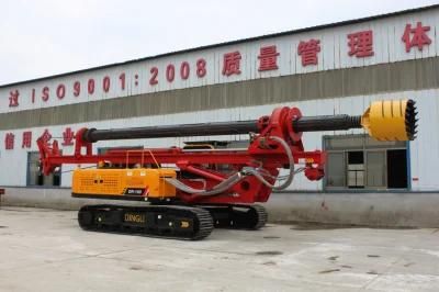 Maximum Depth 45m Small Rotary Hydraulic Pile Driver