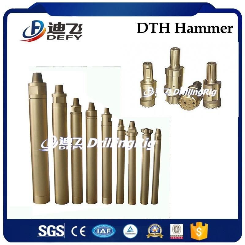 Cheap Price Small Trailer Type Percussion Drilling Rig with DTH Hammer