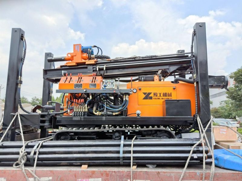 2018 Small Portable Used Air Compressor DTH Hammer Water Well Drilling Rig for Sale