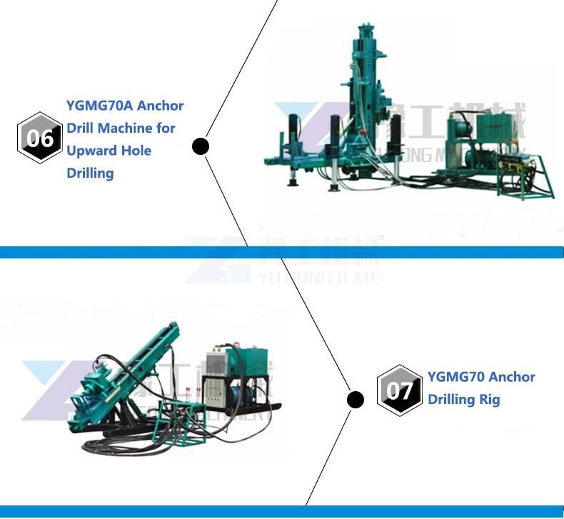 Hydraulic Anchoring Engineering Anchor Underground Drill Rig