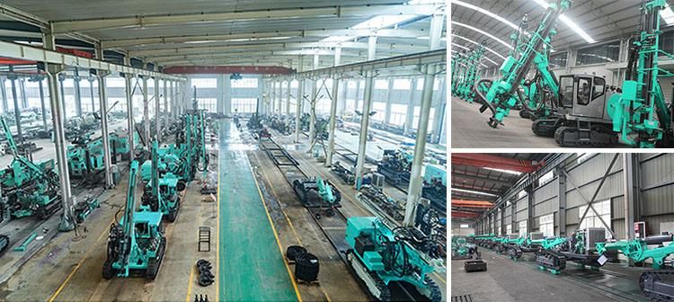 Hf-4 700m-1050m Full Hydraulic Power Core Rotary Drilling Rig Machine
