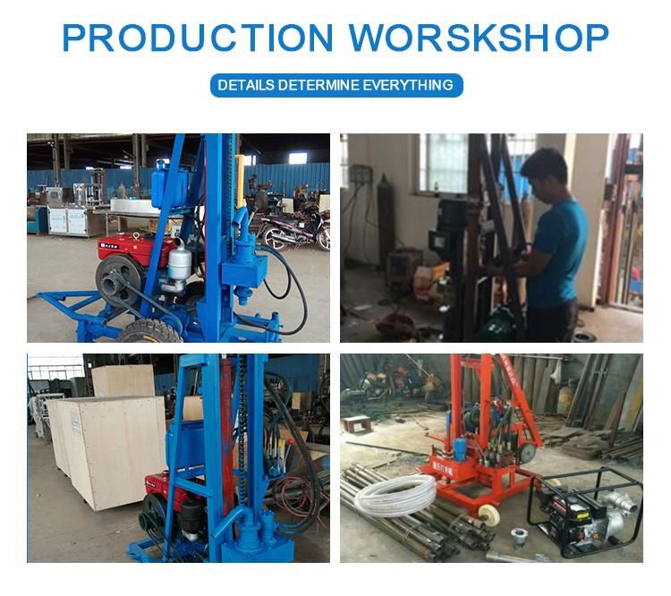 Portable Water Well Drilling Rigs Water Drilling Machine for Sale