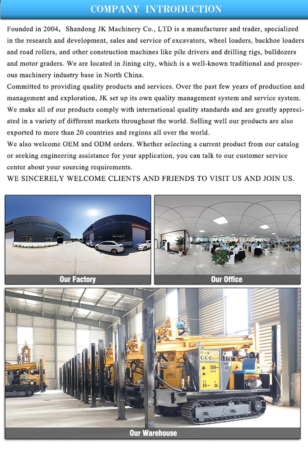 Jk-Dr 400 Diesel Engine Crawler Type Water Well Drilling Rig Machine for Sale