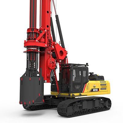 Sr150c Piling Machine Price Hydraulic Rotary Drilling Rig Sr 155