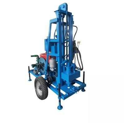 Portable 150m Deep Water Well Drilling Rig Machine