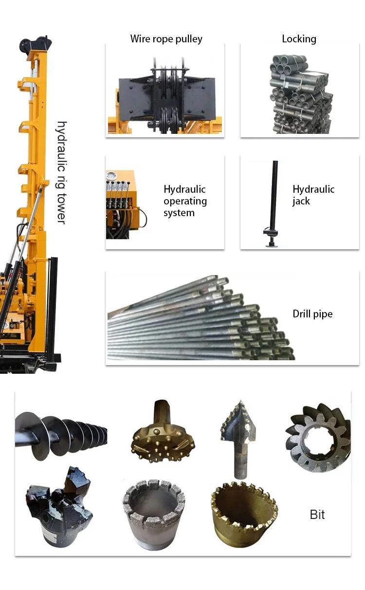 Water Borehole Drilling Machine Soil Drilling Machine