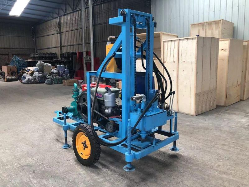 High Quality Water Well Drill Rig Machine with 40m Drilling Rad