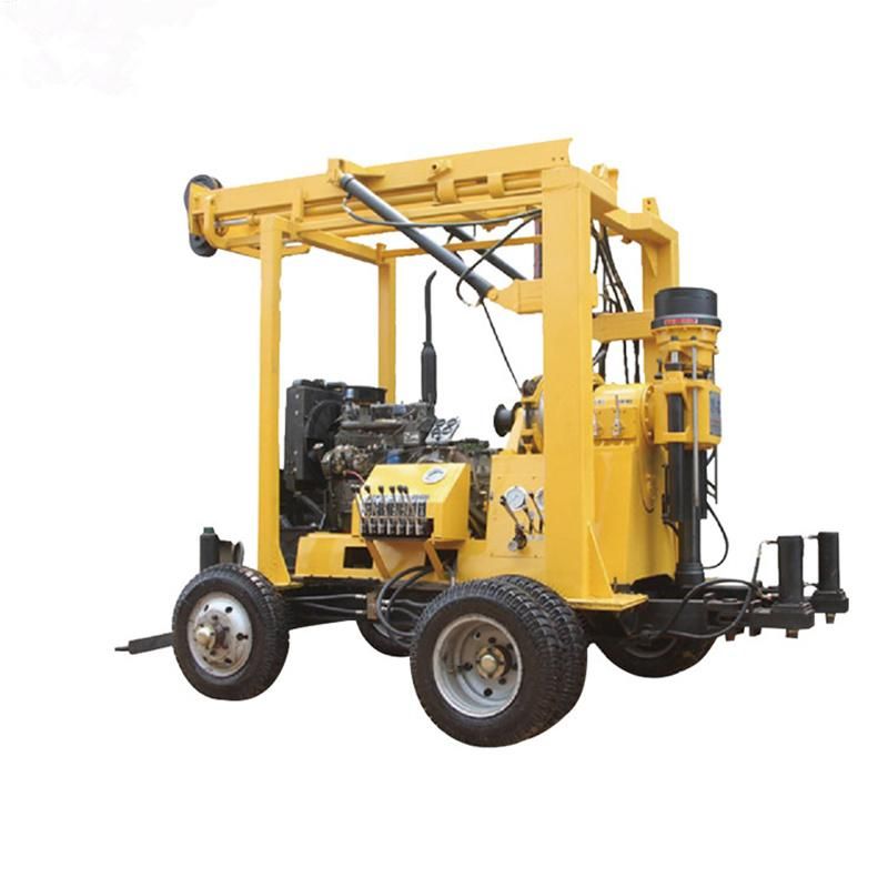 Trailer Type Deep Water Well Drilling Equipments Machine for Sale