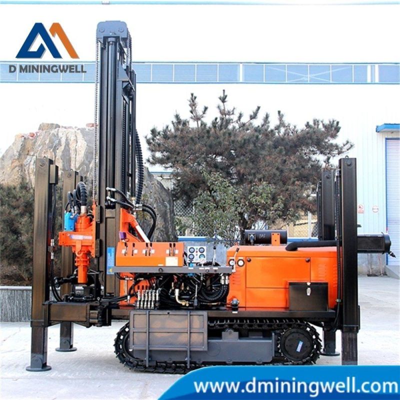 Dminingwell Portable Diesel Water Well Drilling Rig Hydraulic Water Drilling Machine Mwx180