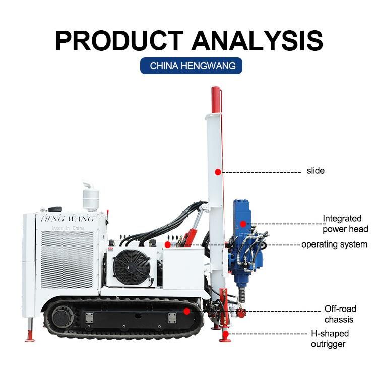 Hydraulic Geological Exploration Soil Investigation Core Sampling Mine Drilling Rig