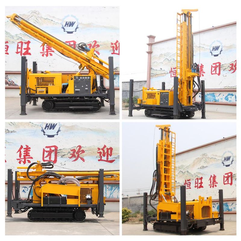 Multifunctional Drilling Equipment Pneumatic Drilling Rig with 85kw Engine Power