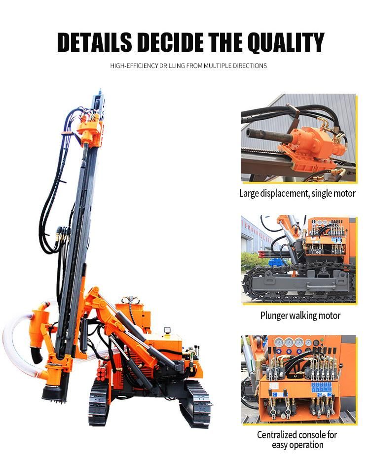 Wagon DTH Mine Drilling Rig for Diamond Ore