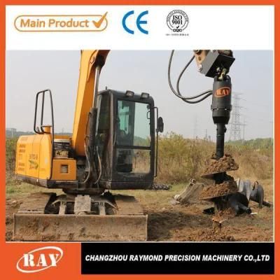 Ray Excavator Drill Construction Hydraulic Earth Drill Ground Hole Drill Earth