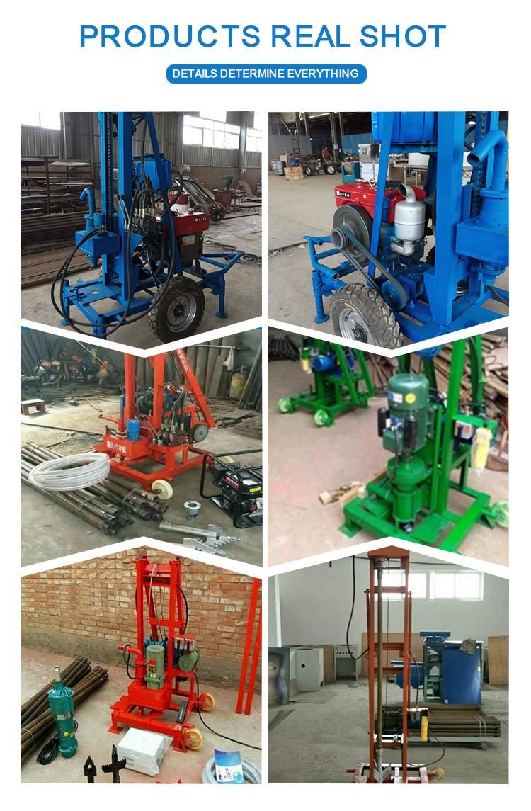 Portable Water Well Drilling Rigs Water Drilling Machine for Sale