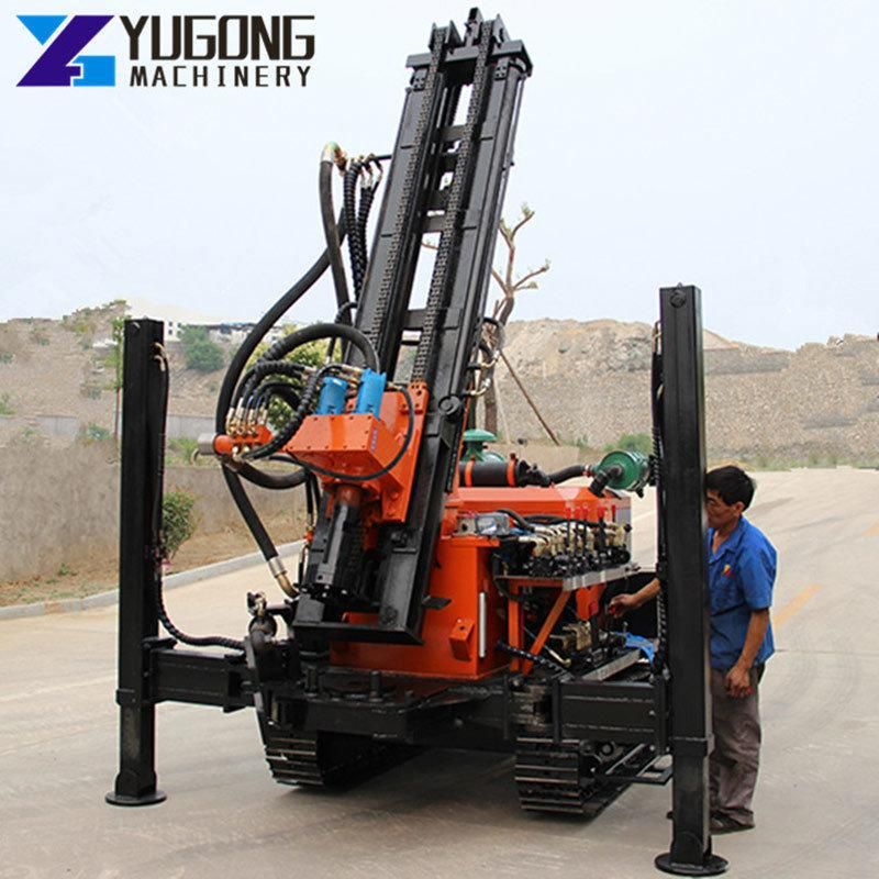 150m Pneumatic Small Water Well Drilling Rig for Sale