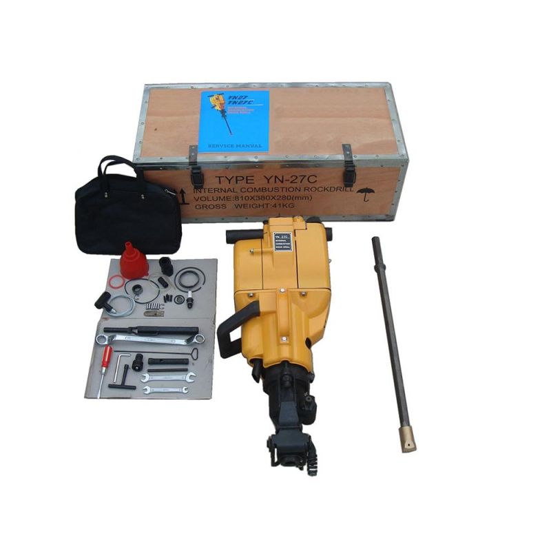 Underground Gold Mine Rock Drill Yn27c with Drill Bit