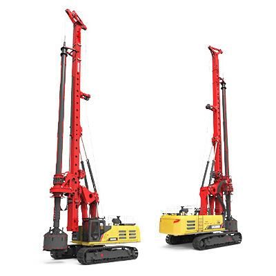 Xr220d Hydraulic Power Rotary Pile Drilling Rigs