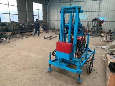 Yugong Trailer Mounted Portable Borehole Water Well Drilling Rig