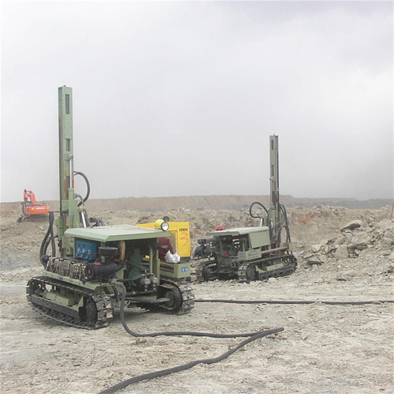 Hydraulic Open Mining Blasting Hole Drilling Rig