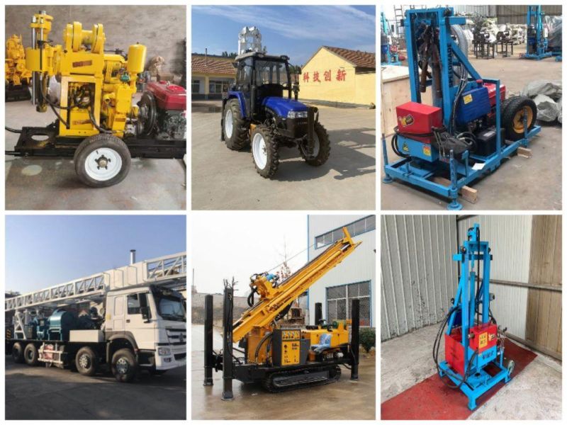 Pearldrill Rotary Water Well Drilling Rig 300 Meters Deep Hole Big Power Diesel Hydraulic Water Well Drilling Rig Irrigation Drilling Rig