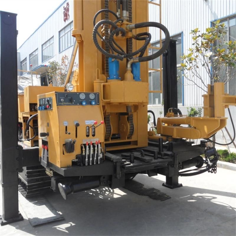 1000m Hydraulic Deep Crawler Water Well Drilling Rig