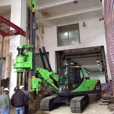 Super Auger Drilling Concrete Pile Machine Kr60A Small Hydraulic Rotary Drilling Rig