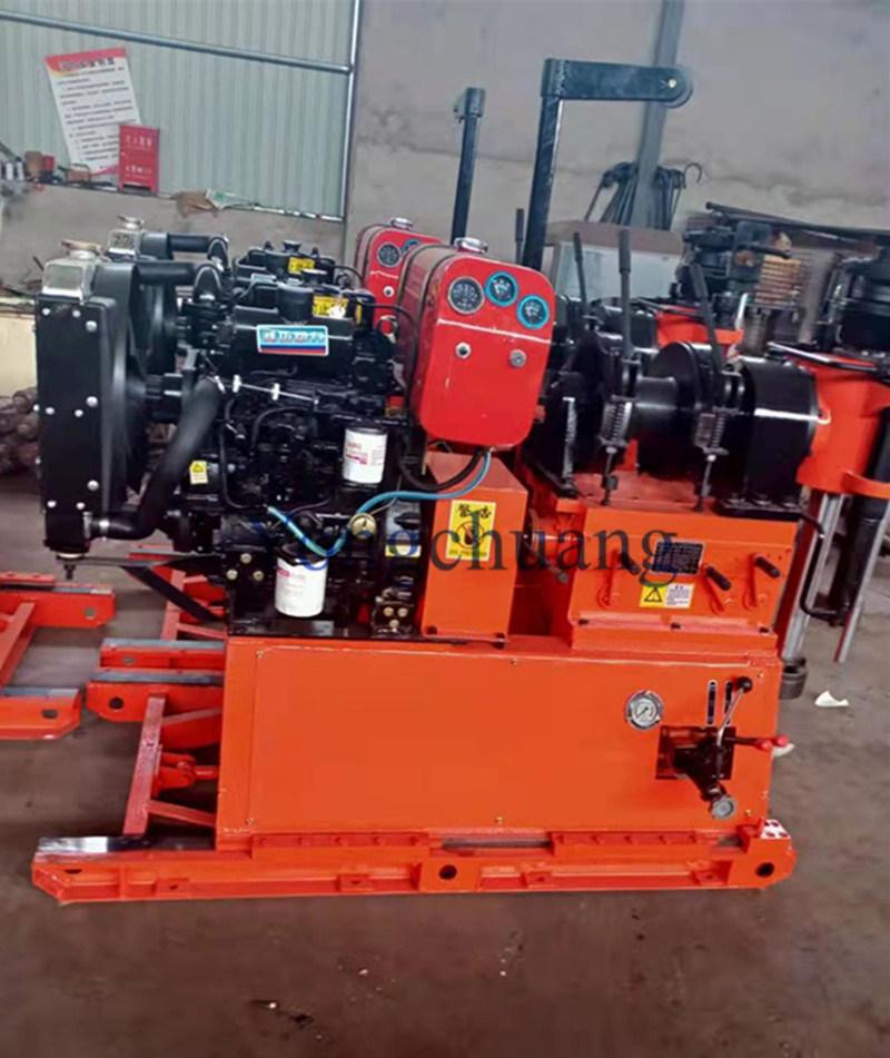 Hydraulic Water Drilling Machine with Drill Rod and Diamond Drill Bit