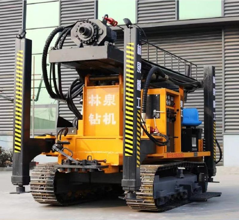 300m Deep Portable Hydraulic Water Well Drilling Rig for Sale