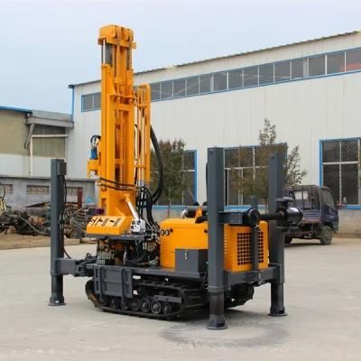 180m Affordable Mini Portable Crawler Track Geoprobe Method Drill Rig