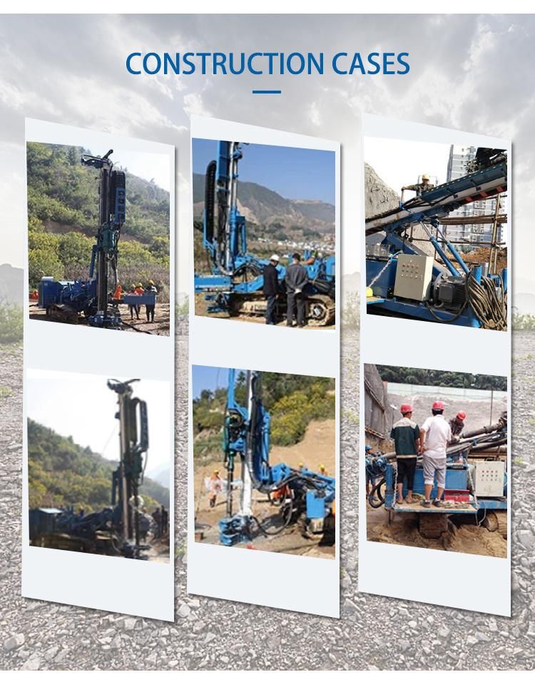 Lightweight Anchor Drilling Machine Nailing Pile Anchoring Crawler Drilling Rig