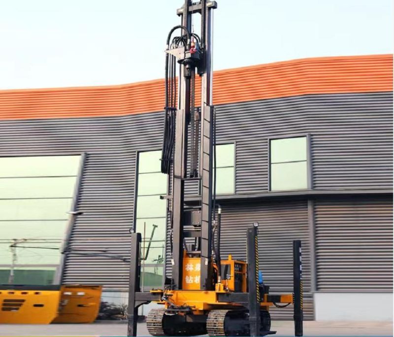 Portable Crawler Drilling Rig Shallow Well Hydraulic Drilling Machine