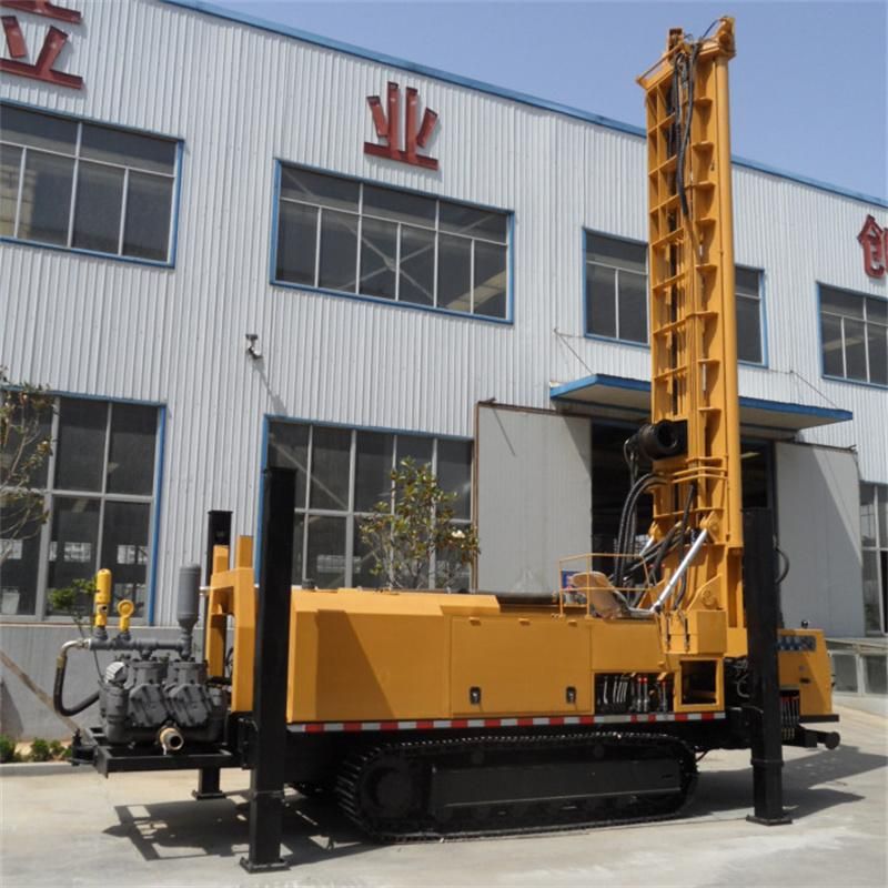 1000m Deep Full Hydraulic Water Well Drilling Rig