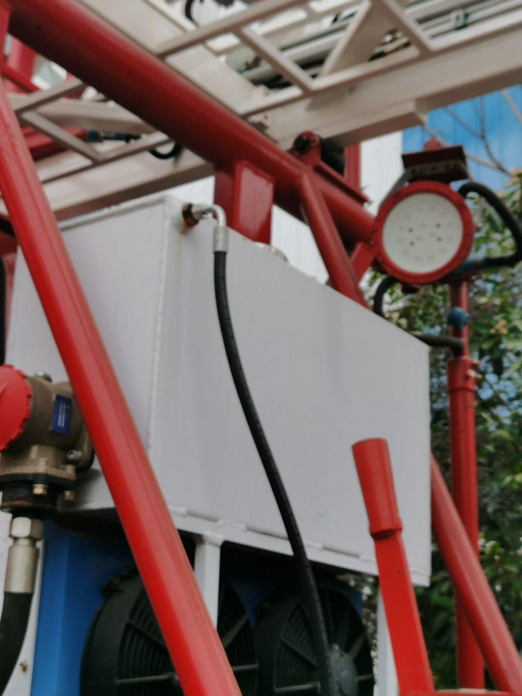 Sell off! Big Discount! Xj250/50t/70t Single Drum Drawworks Workover Rig Truck Mounted Light Drilling Rig API