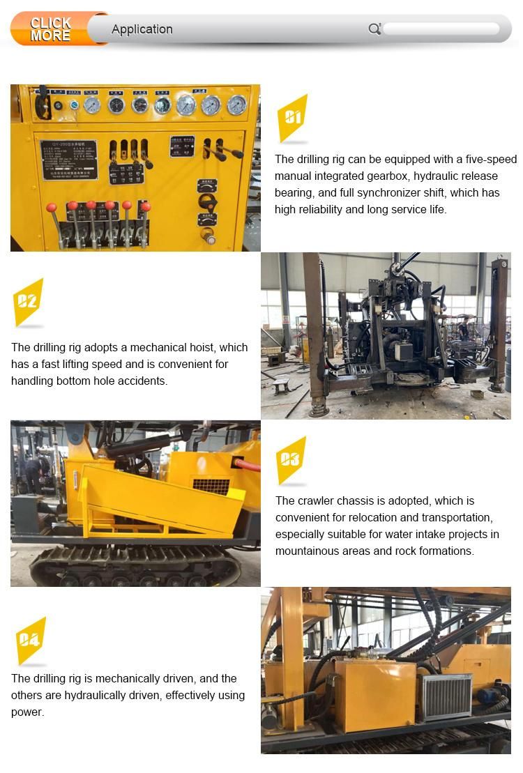 300m Competitive Mud/Air Drilling Rig for Drill Water Well Work