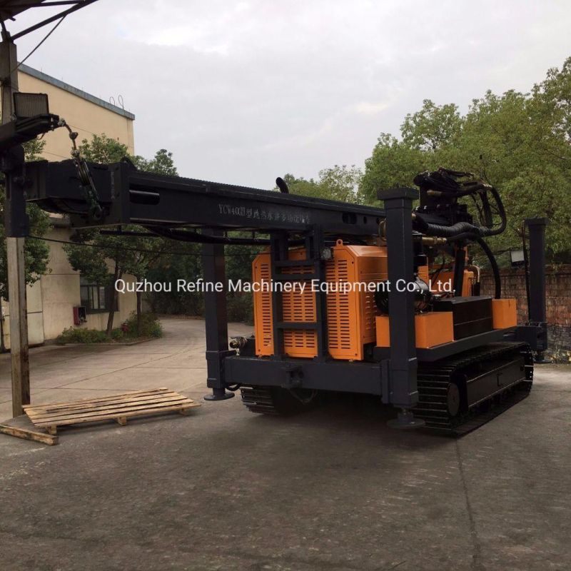 KAISHAN KW400 Crawler Water Well DTH 250M Deep Drilling Rig