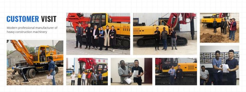 Crawler Hydraulic Type Borehole Rotary Water Well Drilling Rig for Engineering Construction Foundation/Piling Foundation Project