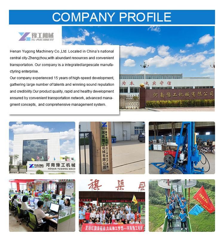 High Quality Water Well Drill Rig Machine with 40m Drilling Rad