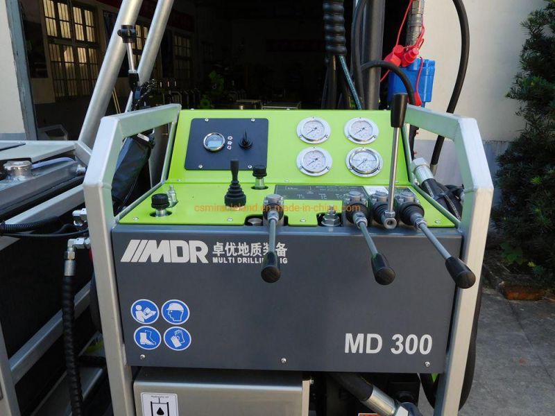 MD800/1000 Portable Hydraulic Rotary Head Wireline Mining Exploration Drilling Rigs