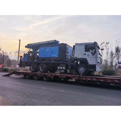 400m Truck Mounted Water Well Drilling Rig with Option Chassis for Sale