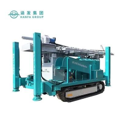 Hfj300c 300m Depth Hydraulic Crawler Type Water Borehole Drilling Machine