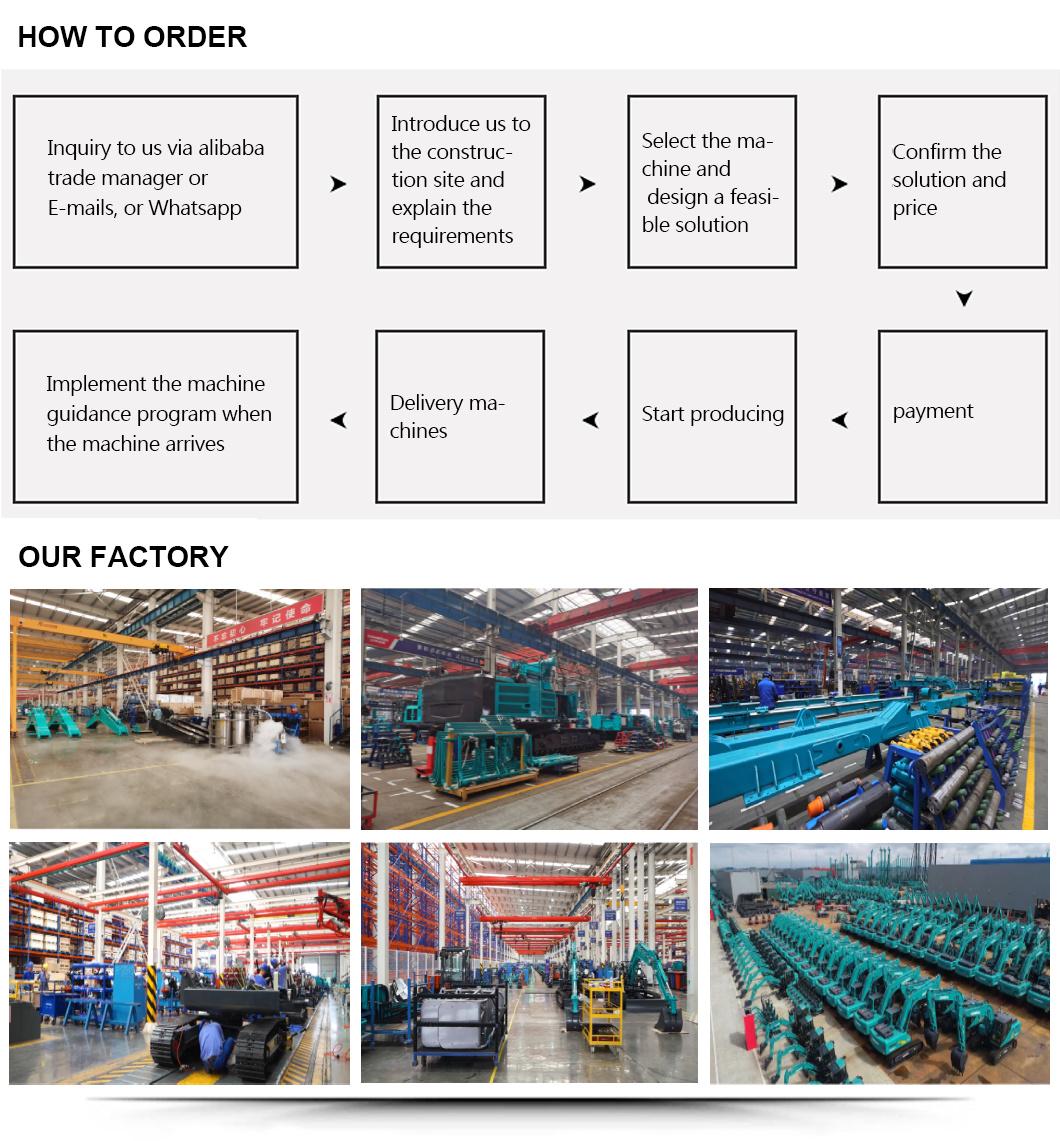 Hydraulic Crawler 380 300m Borehole Multifunction with Air Compressor Mud Pump Water Well Drilling Rig Machine