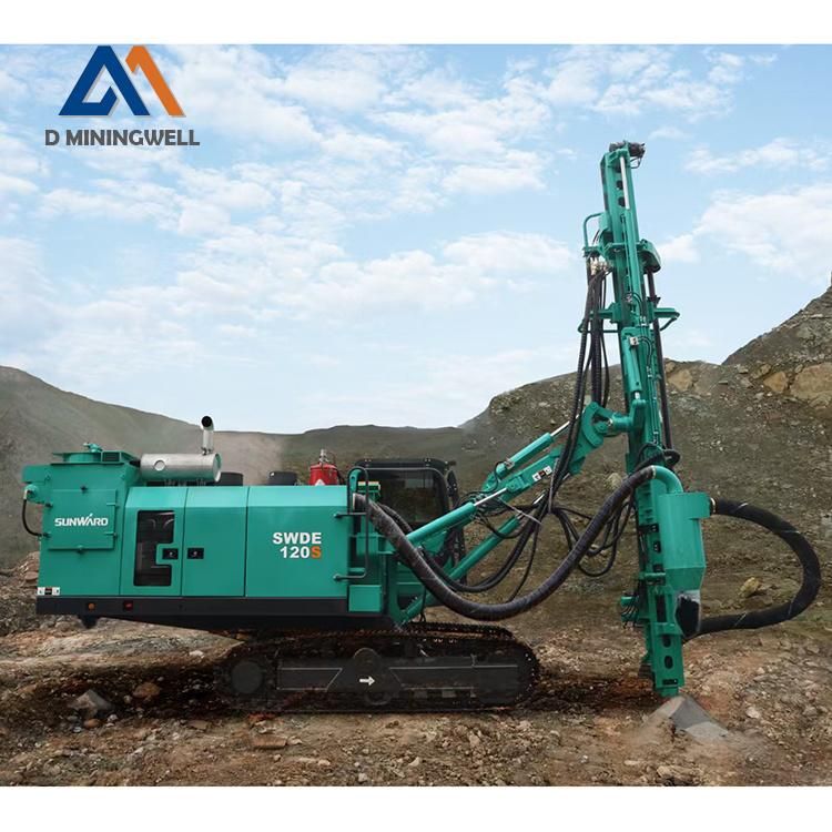 DTH Drilling Rig DTH Hammer Drilling Rig Integrated Drill Rig with Compressor