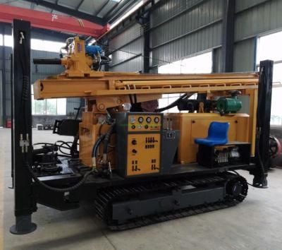 500m Track Mounted Air Compressor Borehole Water Well Drilling Machine (FY-500)