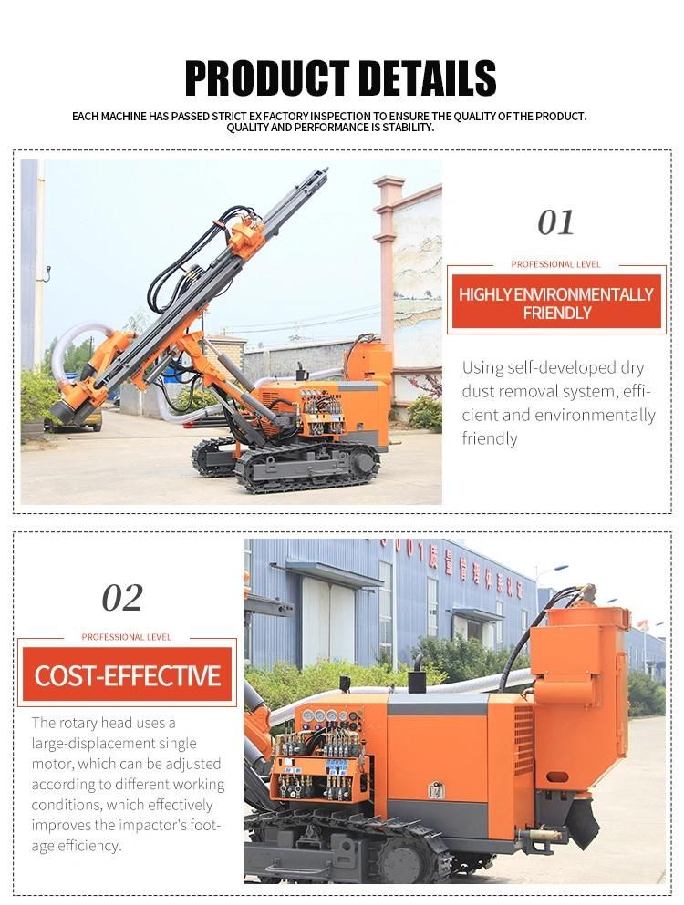 30m Mine Drilling Rig for Quarry Blast Hole