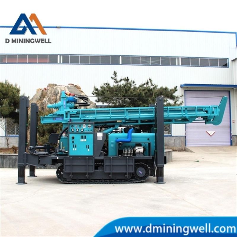 Fy380 Drilling Rig for Water Well in Germany Drilling Rig for Water Well Portable Rotary Crawler Tractor Water Well Drilling Rig