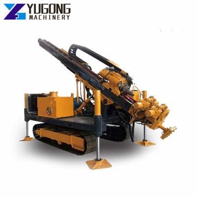 40m Deep Crawler Hydraulic DTH Hard Rock Blasting Hole Mining Drilling Machine