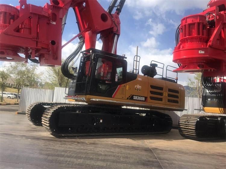 Piling Machine Pile Diameter 2500mm Pile Depth 100m Rotary Drilling Rig (SR360R-E10)