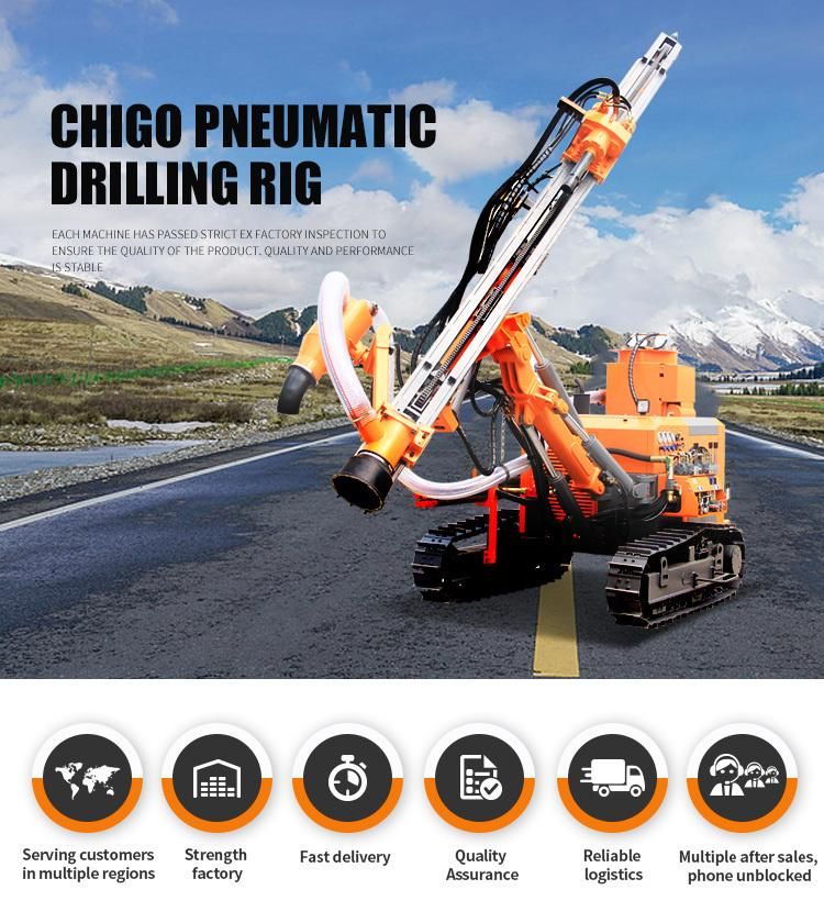 Diamond Mine Surface DTH Drilling Rig for Blasting Hole