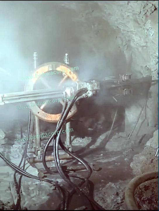 Portable Tunnel Rocks Fan Blasthole Drilling Machine