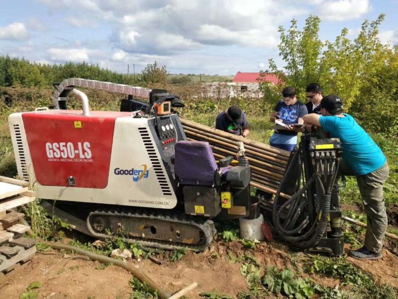 Goodeng 5ton trenchless machine HDD machine for optical fiber/cable/oil/gas system